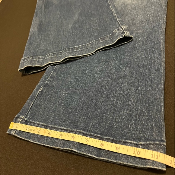 GAP 1969 Flare Patch Authentic mid Rise Size 8Short 29s Women’s Denim Jeans - Picture 8 of 11